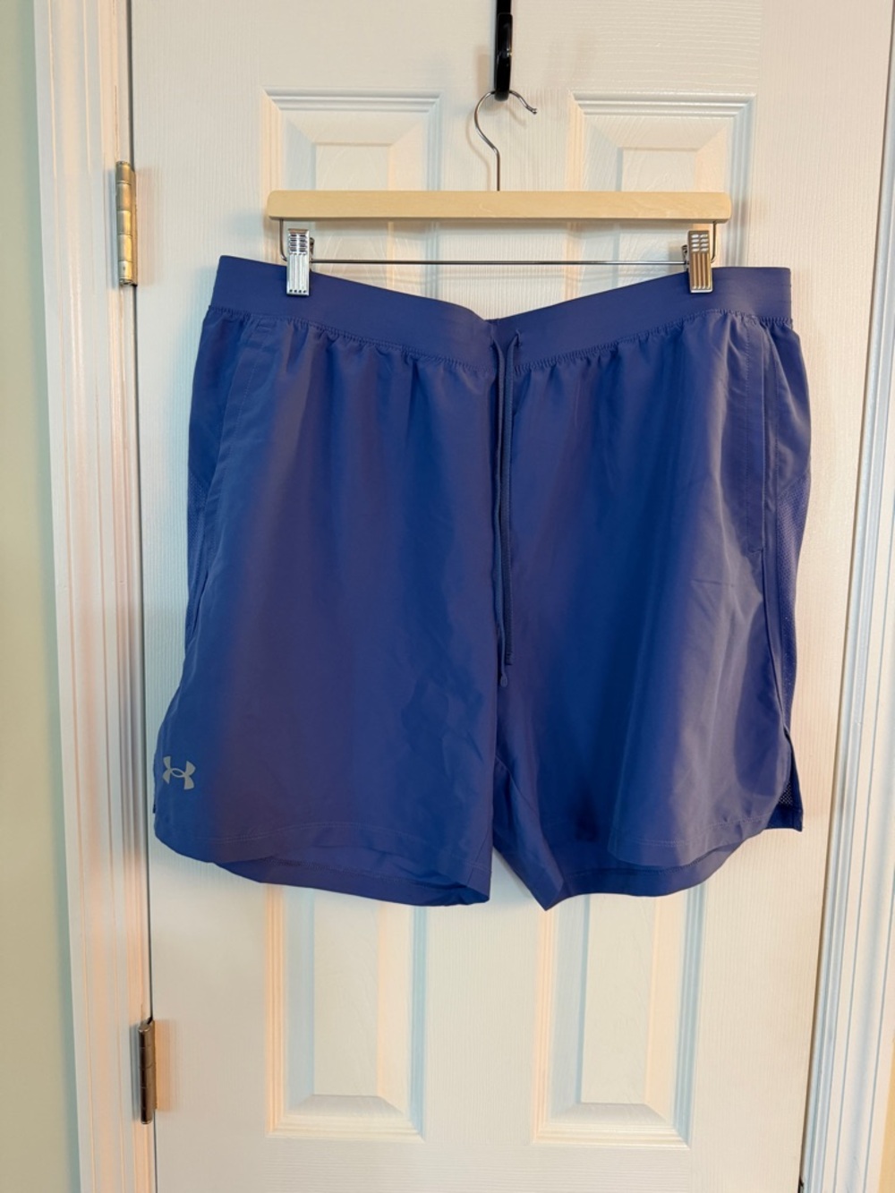 Under Armour Men’s XXL Royal Blue Athletic Running Training Shorts Drawstring